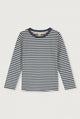 L/S T-Shirt | Blue Grey - Off White