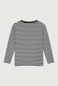 L/S Tee | Nearly Black - Off White