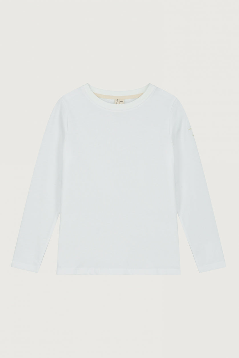 T-shirt met lange mouwen | White