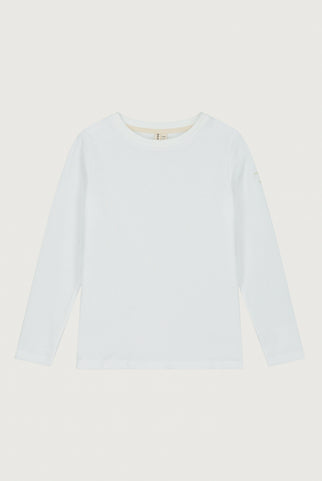 T-shirt met lange mouwen | White