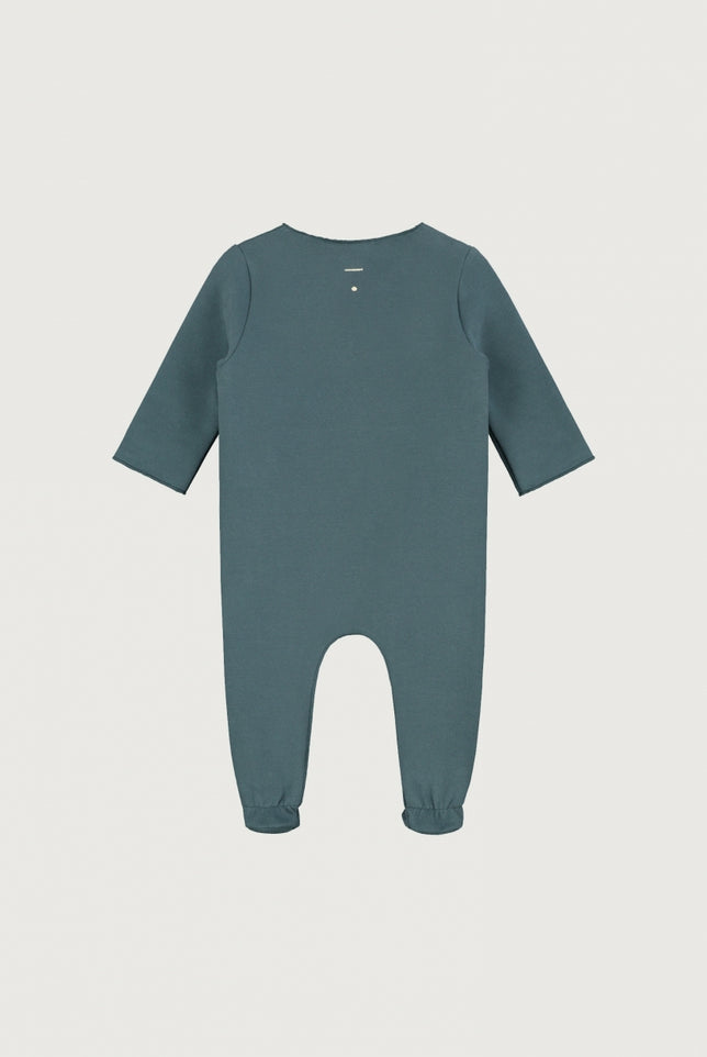 Newborn Suit with Snaps | Blue Gray, lt
