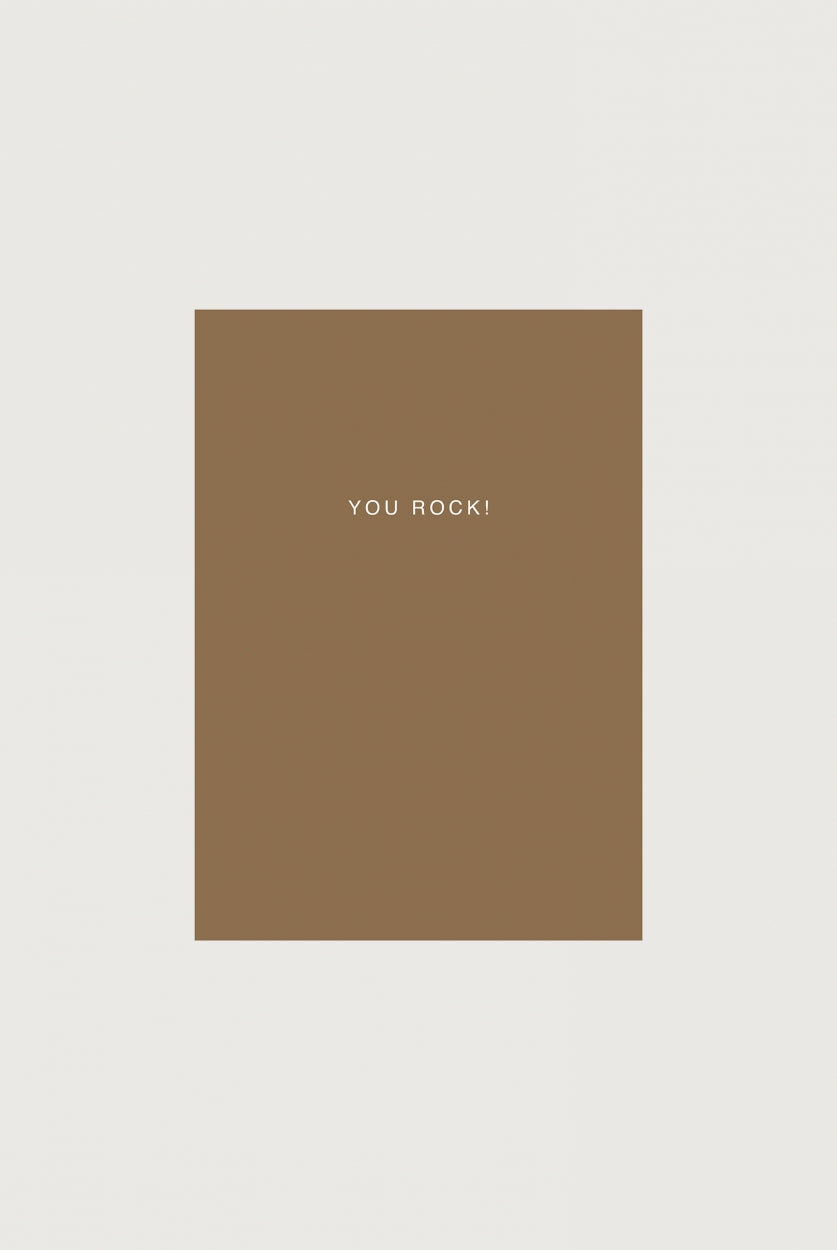 Card | You rock! | Peanut