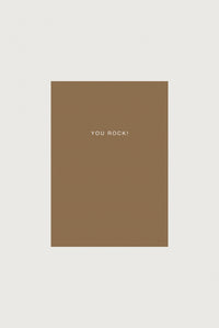 Card | You rock! | Peanut