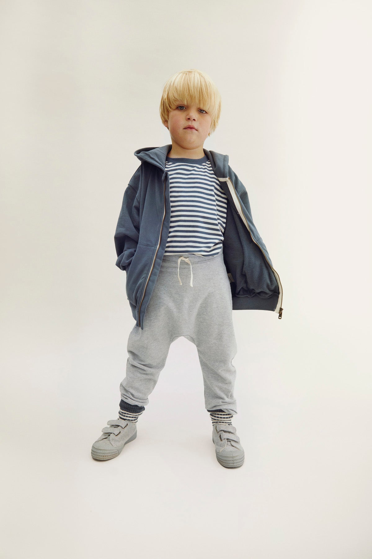 Baggy Pants | Gray Melange