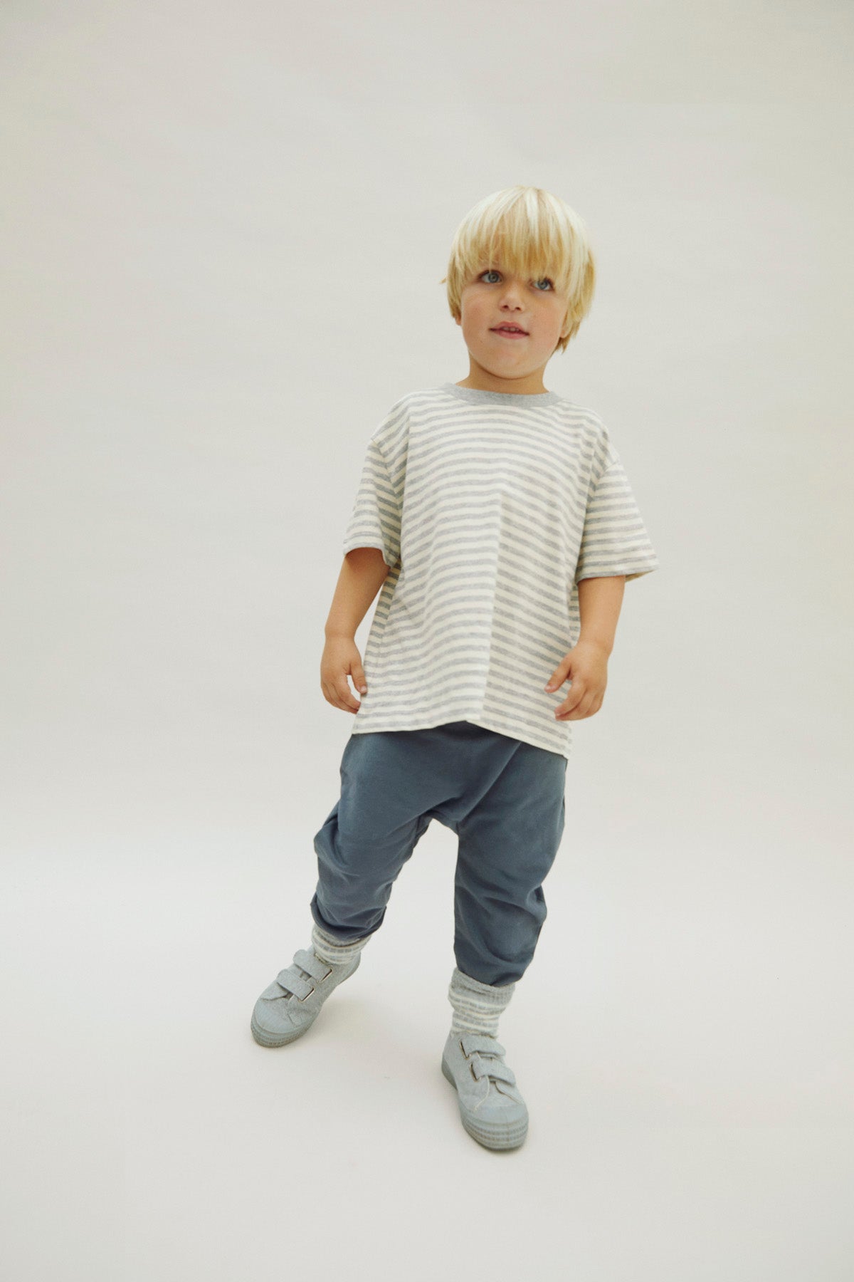 Baggy Pants | Blue Gray