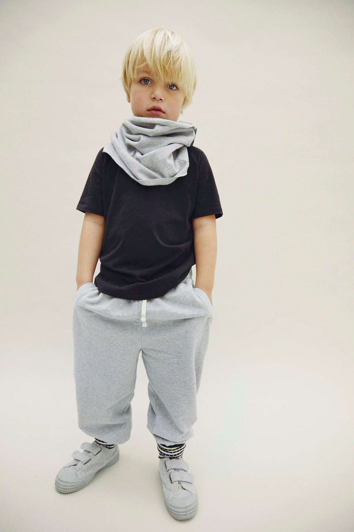 Endless Scarf | Gray Melange