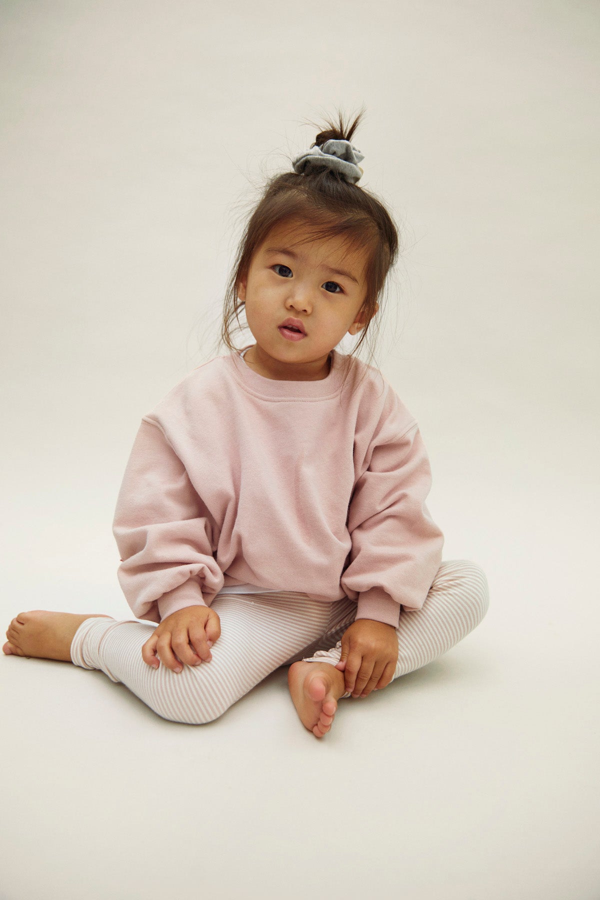 Dropped Shoulder Sweater | Faded Pink