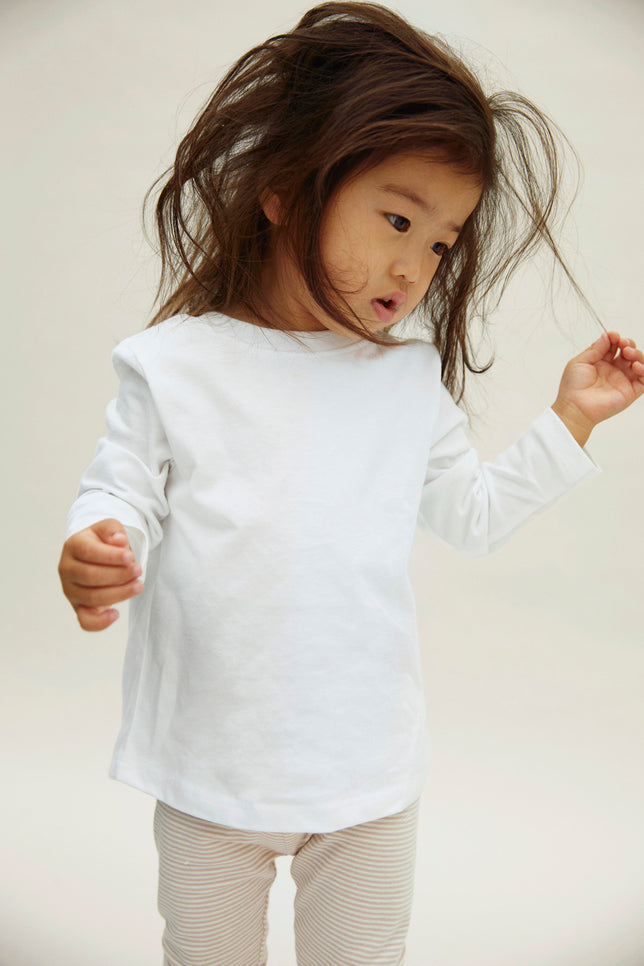 L/S Tee | White