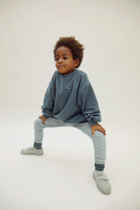 Oversized Pullover | Blue Grey