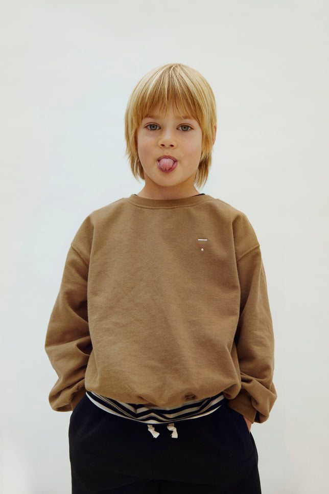 Dropped Shoulder Sweater | Woody