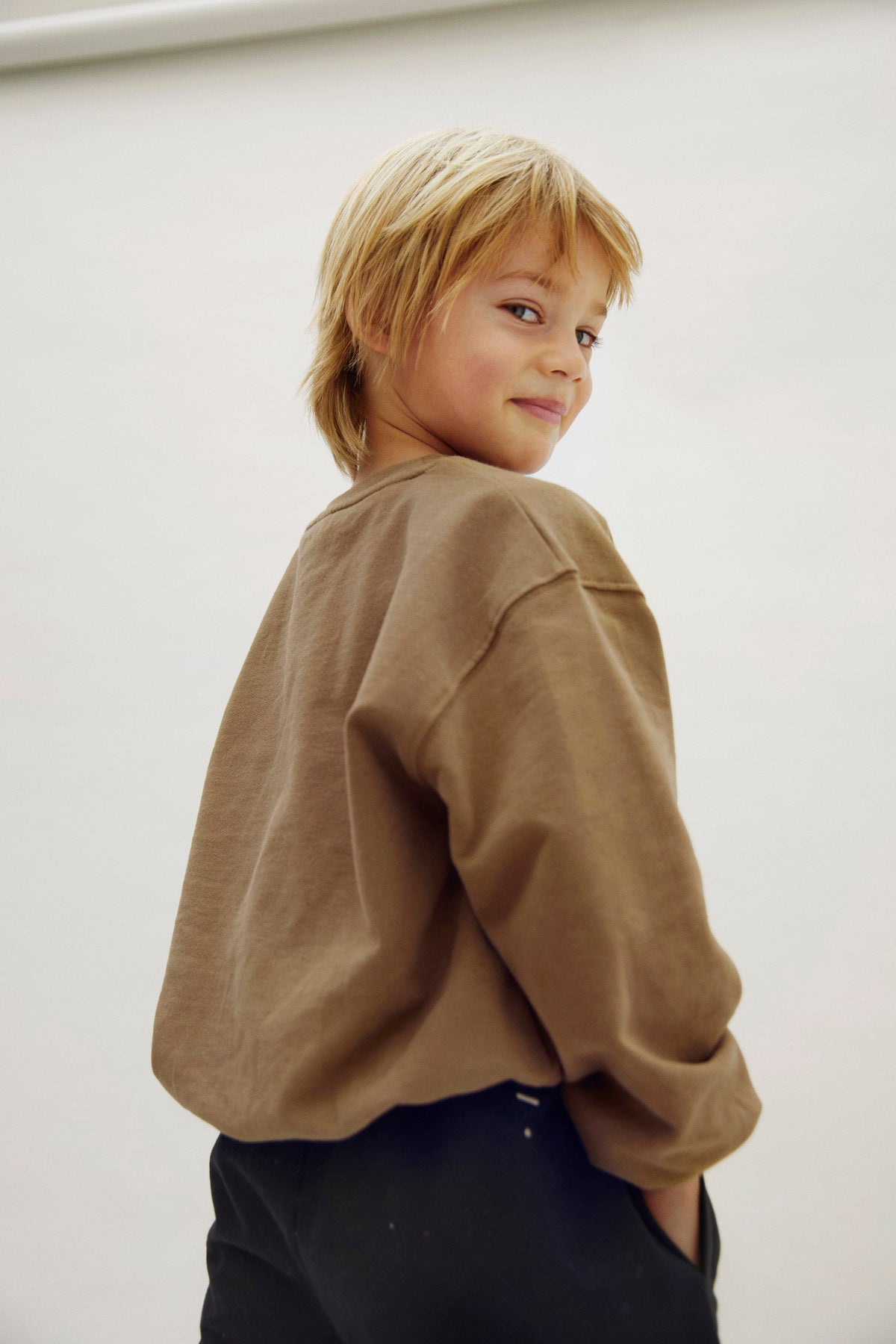 Dropped Shoulder Sweater | Woody