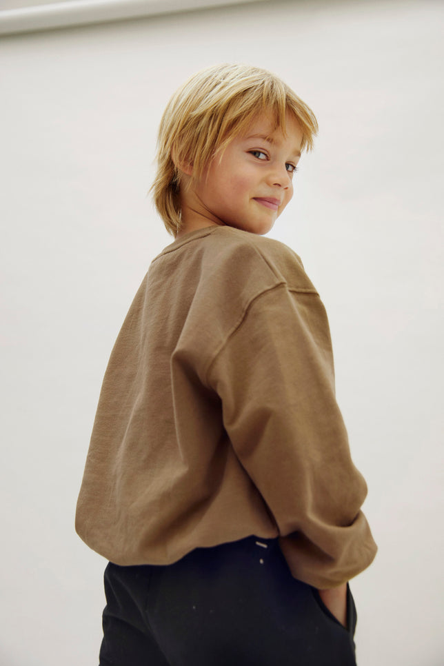 Dropped Shoulder Sweater | Woody