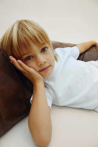 Crewneck Tee | White