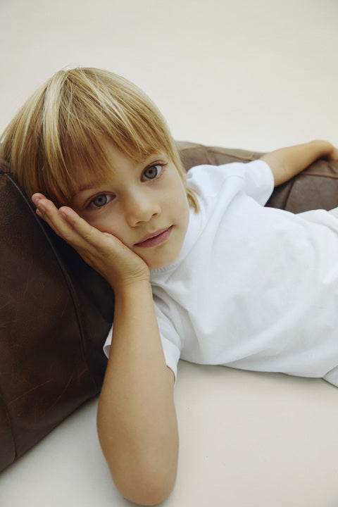 Crewneck Tee | White
