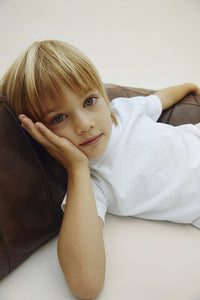 Crewneck Tee | White