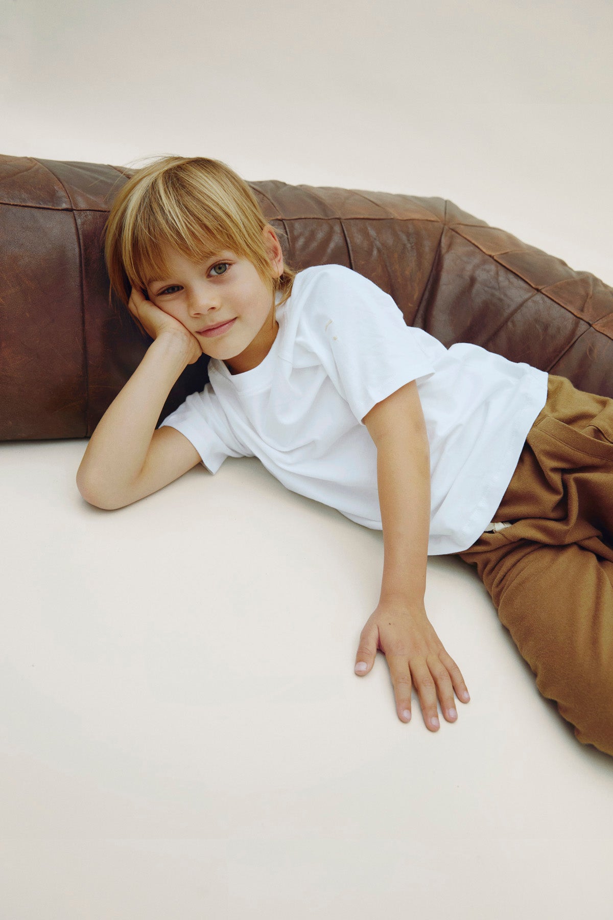 Crewneck Tee | White