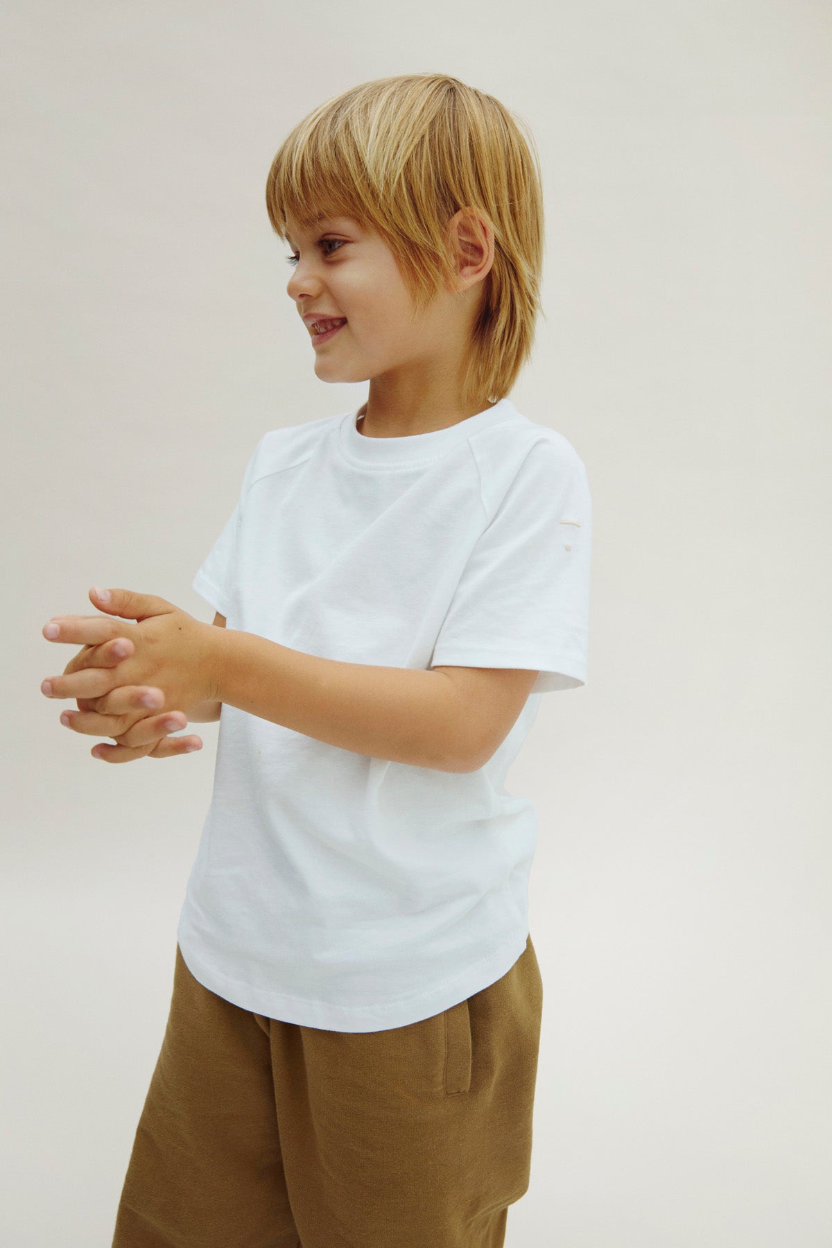 Crewneck T-shirt | White