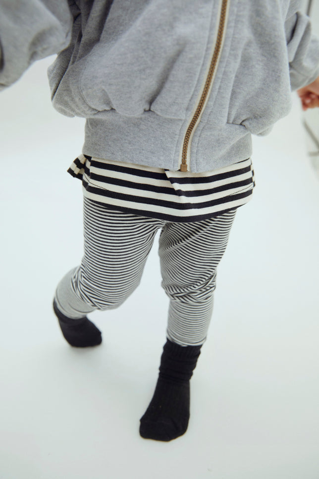 Leggings | Pirate Black - Cream