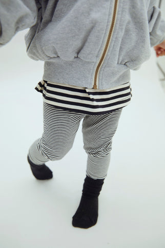 Leggings | Pirate Black - Cream