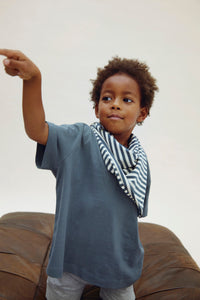 Oversized Tee | Blue Grey