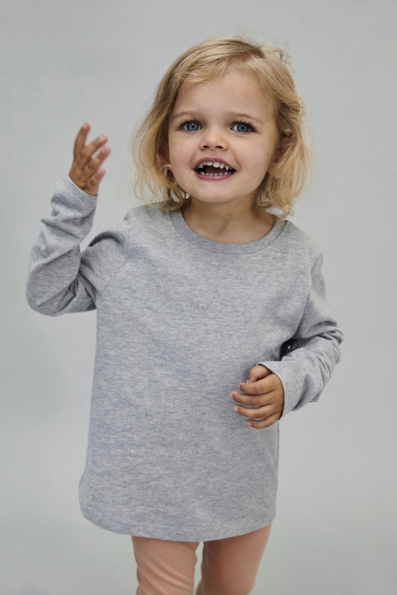 L/S Tee | Grey Melange