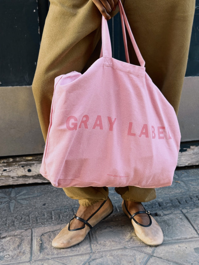 Canvas Shopper | Bubblegum