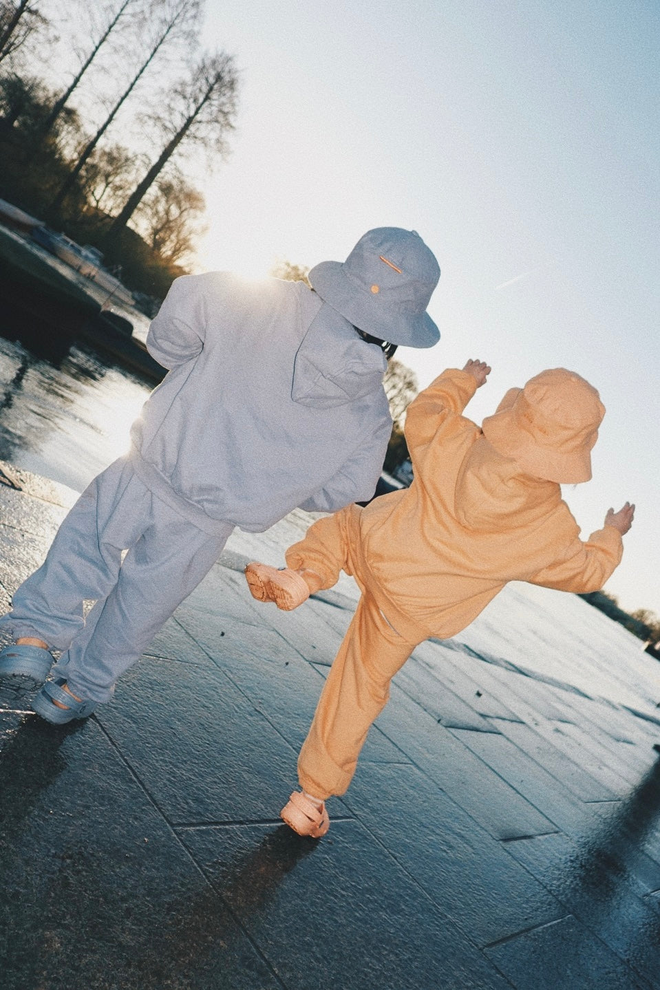 Bucket Hat - Gray Label Logo | Stone Gray - ONLY GRAY LABEL