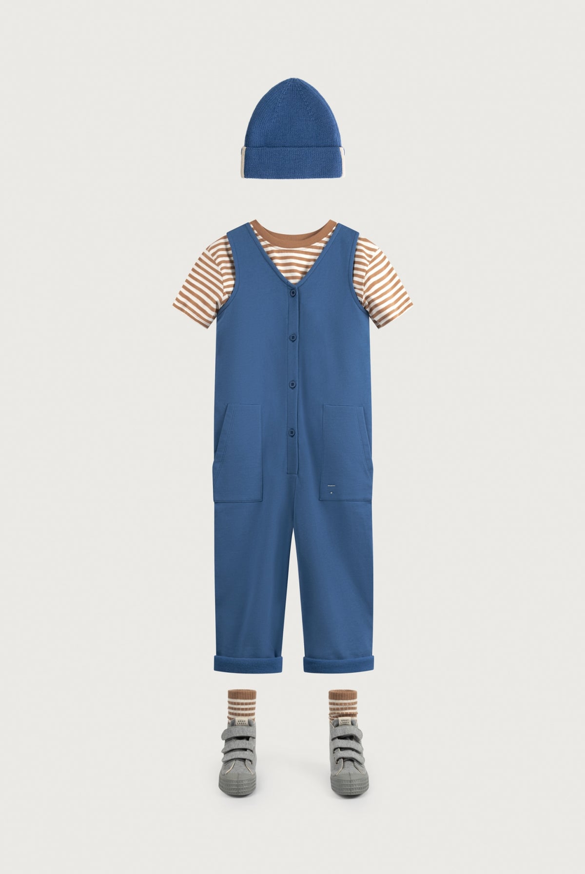 Kinder Overall met V-hals | Blue Moon