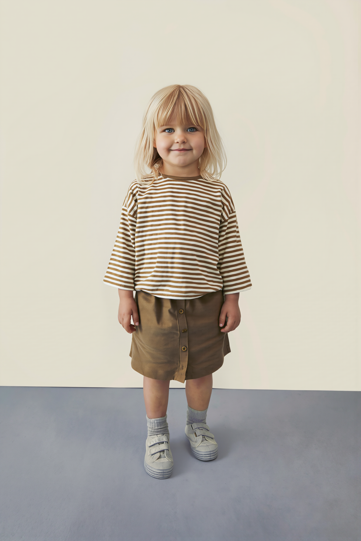 Skirt w/ Buttons | Woody