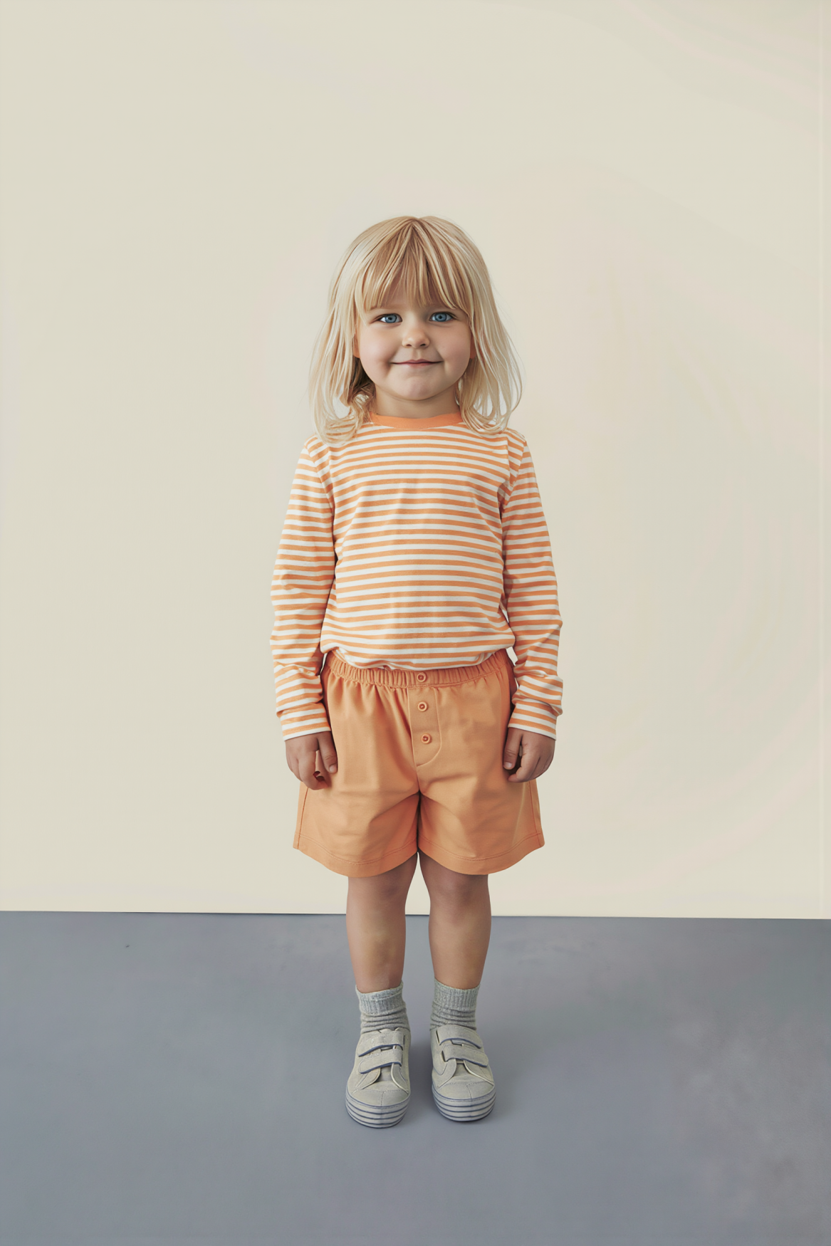 Button Shorts | Melon