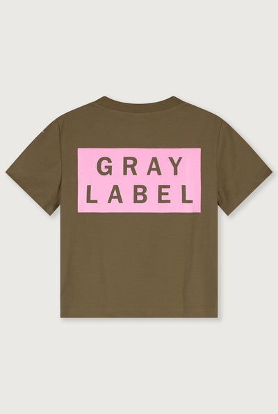Logo Oversized Tee | Woody - Bubblegum