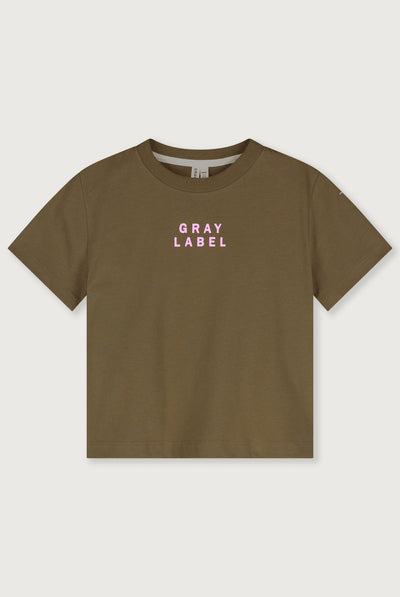 Logo Oversized Tee | Woody - Bubblegum