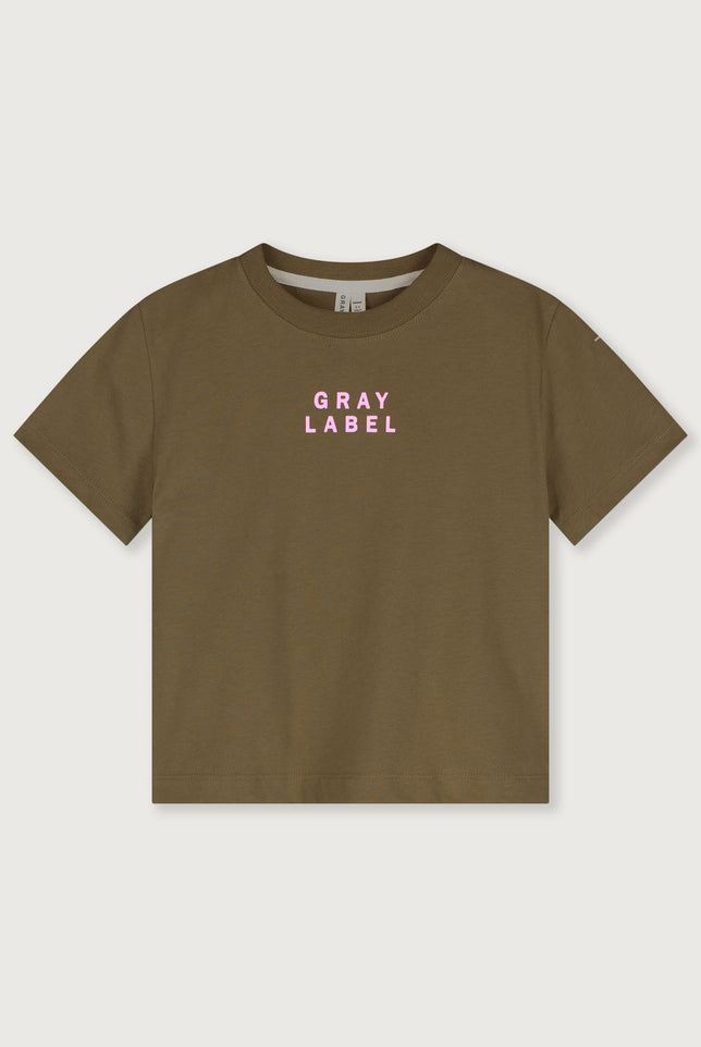 Logo Oversized Tee | Woody - Bubblegum