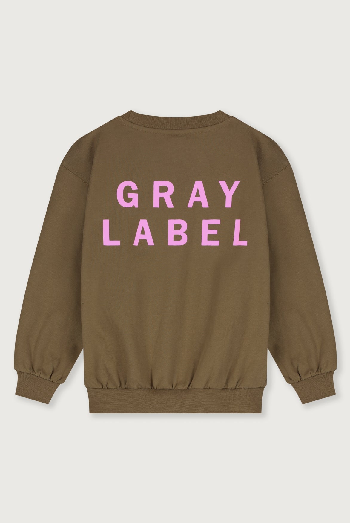 Logo Dropped Shoulder Sweater | Woody - Bubblegum