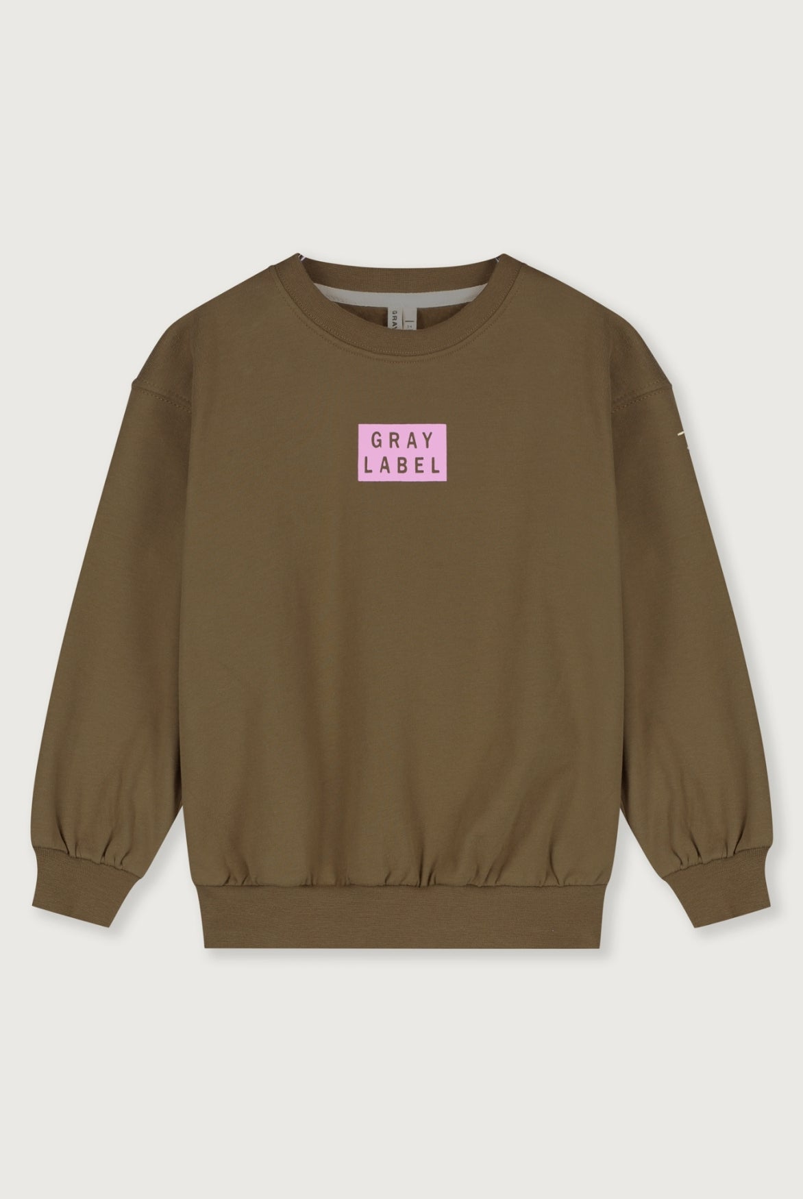 Logo Dropped Shoulder Sweater | Woody - Bubblegum