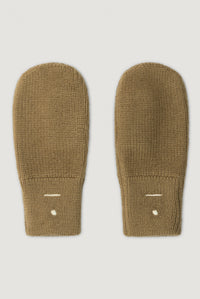 Knitted Mittens Peanut