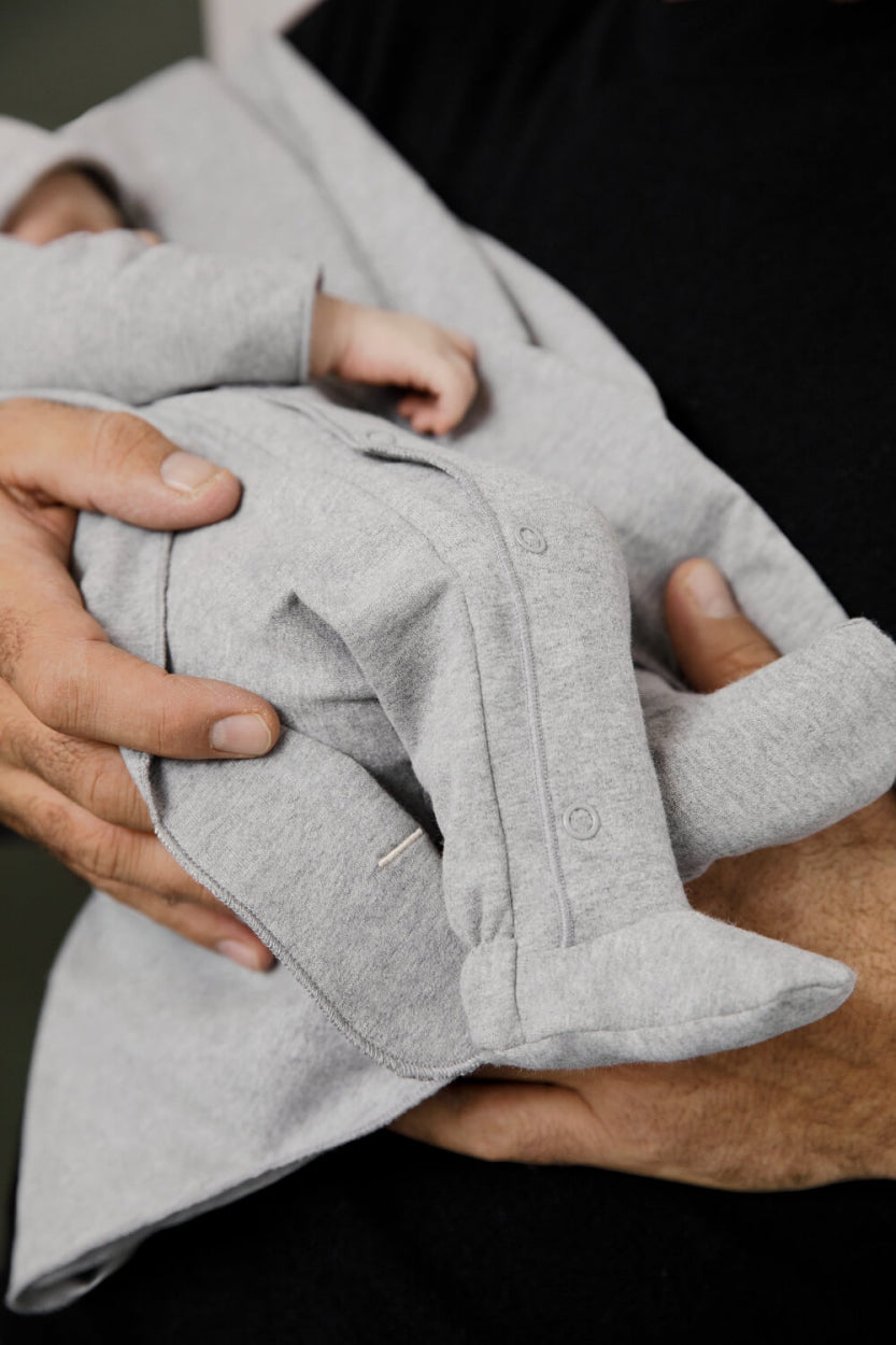 Baby Blanket Grey Melange