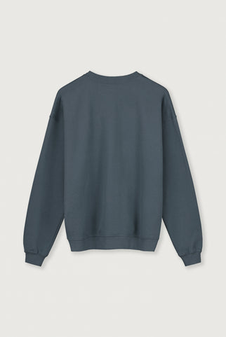 Adult Dropped Shoulder Sweater | Blue Grey