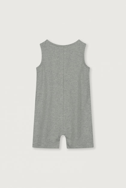 Baby Tank Suit | Grey Melange