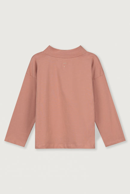 L/S Turtle Neck Tee Rustic Clay