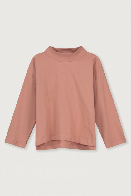 L/S Turtle Tee GOTS | Rustic Clay