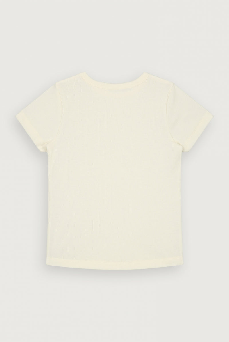 S/S Vest Cream