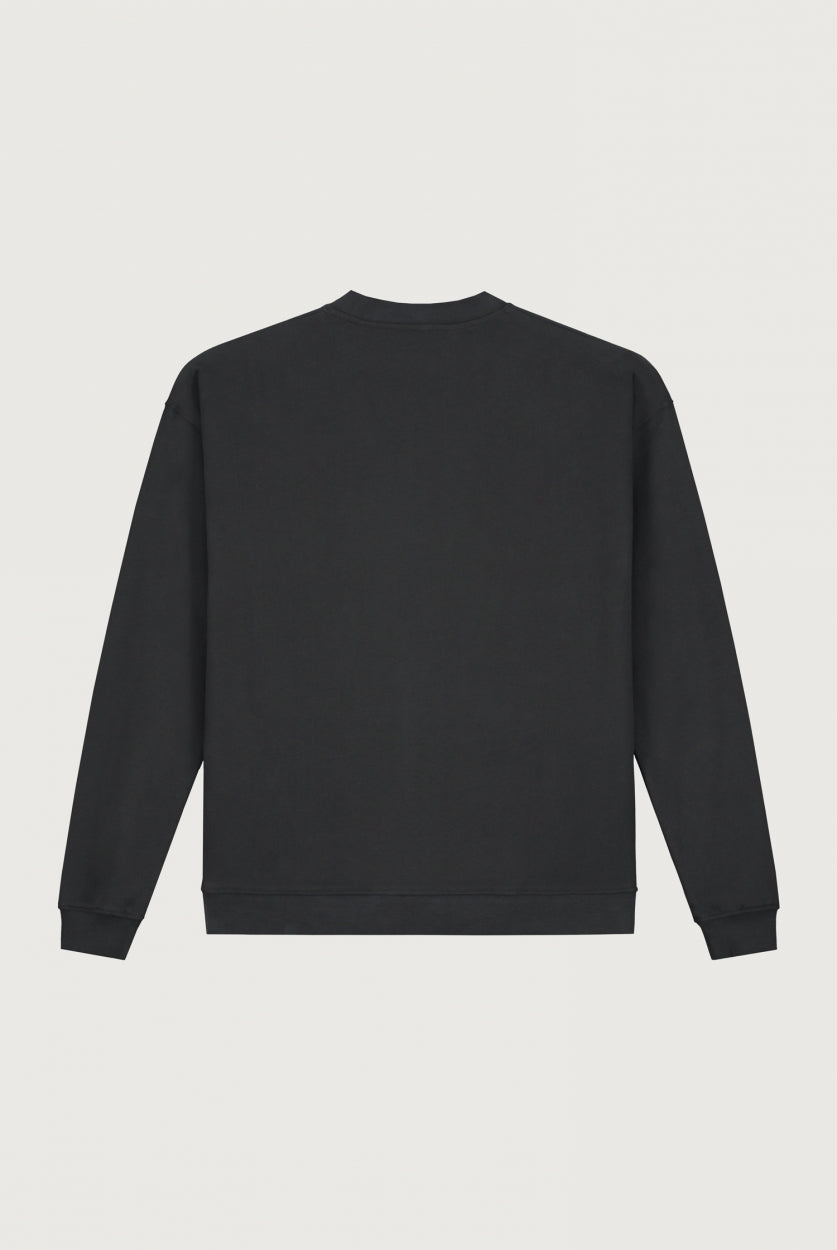 Adult Dropped Shoulder Sweater | Nearly Black