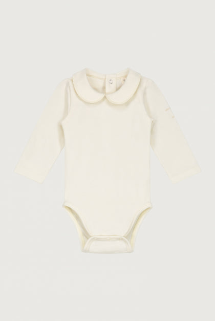 Baby Collar Onesie | Cream