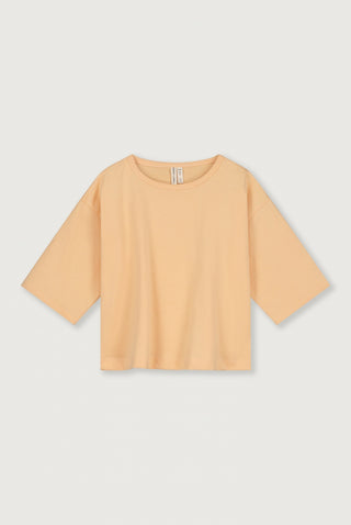 Dropped Shoulder Tee | Apricot