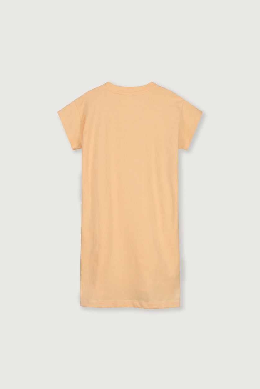 Long Tee Dress | Apricot