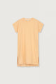 Langes T-Shirt-Kleid | Apricot