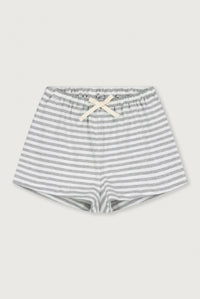 Oversized Shorts | Grey Melange - Off White