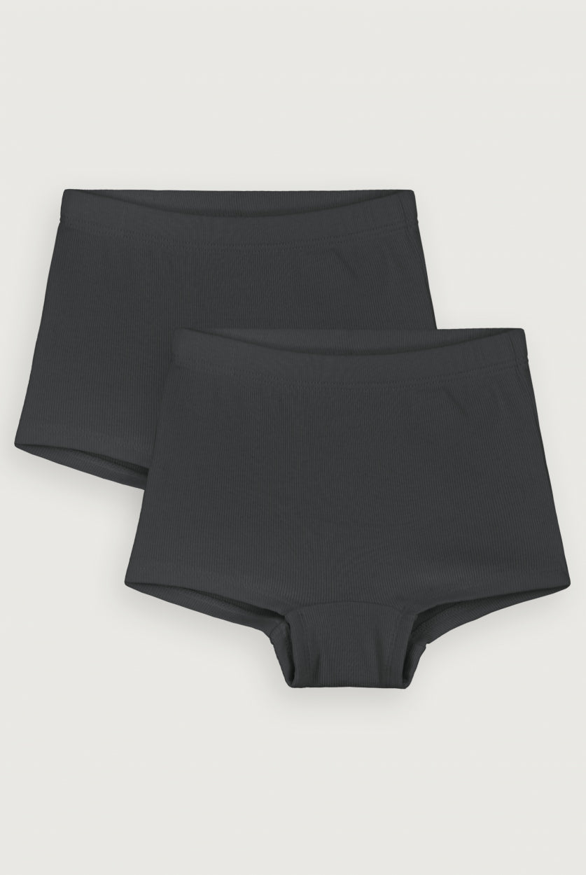 Shorties 2-pack Nearly Black