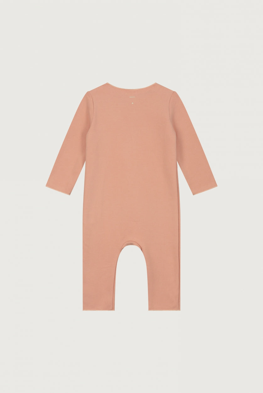 Baby Anzug mit Druckknöpfen | Rustic Clay